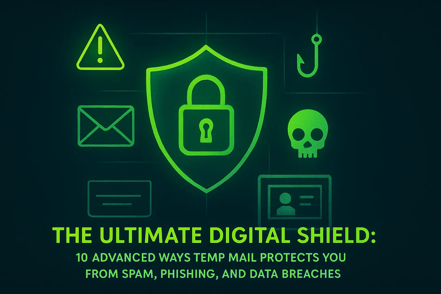 🛡️The Ultimate Digital Shield: 10 Advanced Ways Temp Mail Protects You from Spam, Phishing, and Data Breaches
